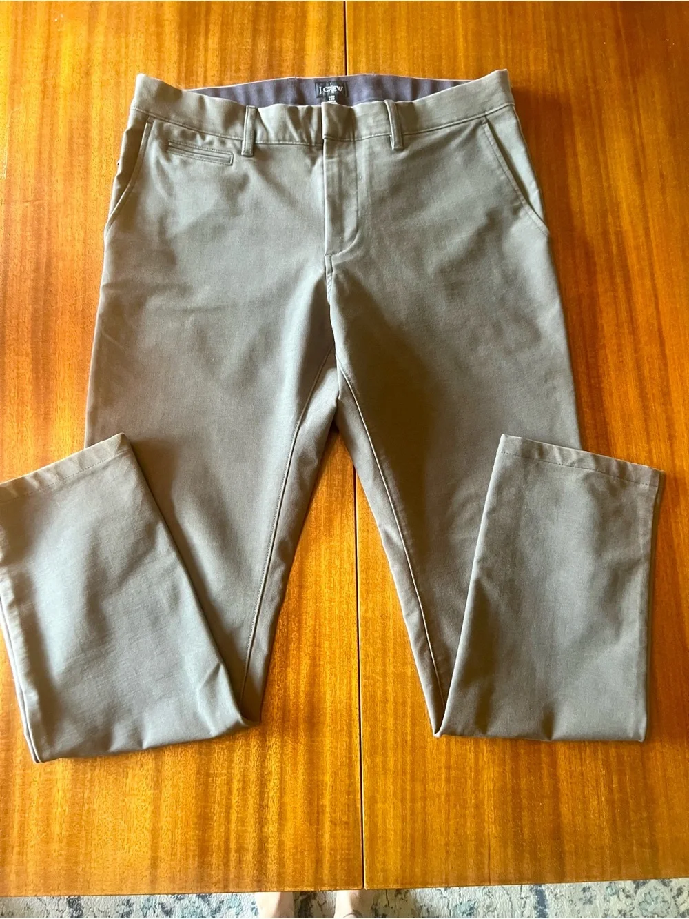 J. Crew Men's Chinos in Charcoal